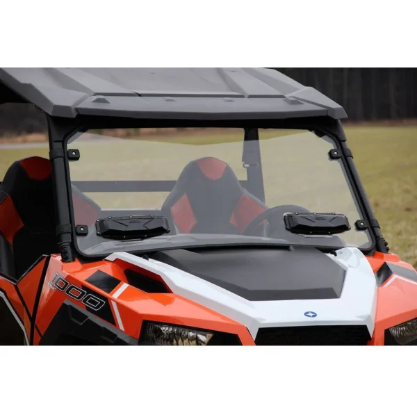 1-66 Polaris General Versa-Vent Polycarbonate Front Windshield