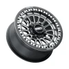 Delta Beadlock Wheel (Satin Black Contrast Cut)