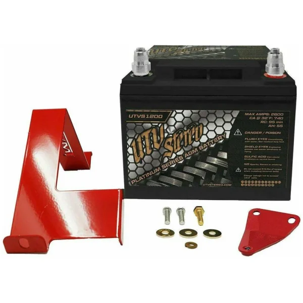 Can Am X3 Big Battery Kit