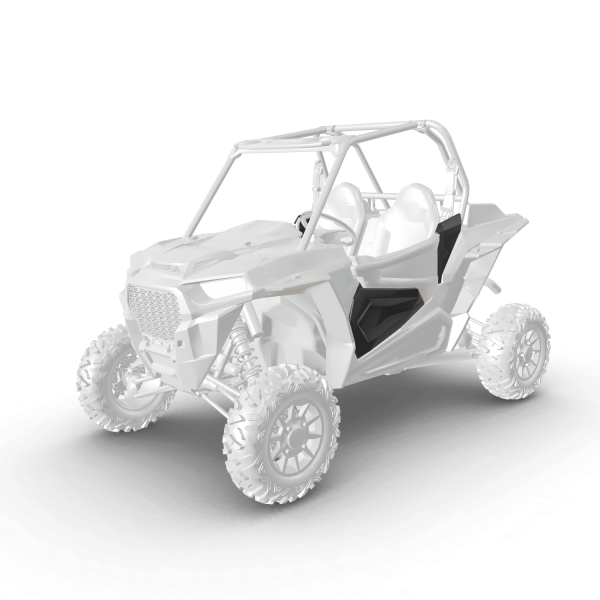 2879509---2 Lower Door Inserts for RZR XP 1000, S 900 & Turbo S, Front, Plastic, Set of 2 Item #: 2879509