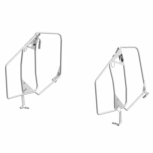 2885075-3di Zip Window Doors for RANGER SP 570, CREW & PRO XD, Front, Set of 2