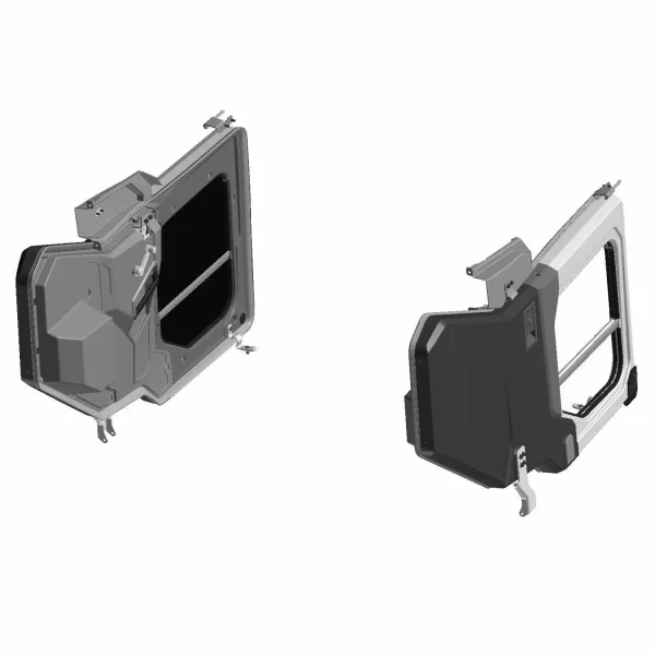 2889812-3di2 Manual Crank Window Doors for RANGER CREW XP 1000 & PRO XD CREW, Rear, Poly, Set of 2 Item #: 2889812-070