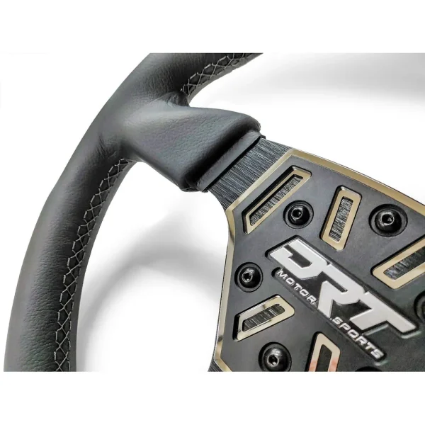 4-30 UTV Round Leather Steering Wheel