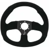 D Shaped Steering Wheel Iron Series (Suede)