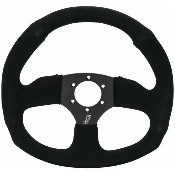 D Shaped Steering Wheel Iron Series (Suede)