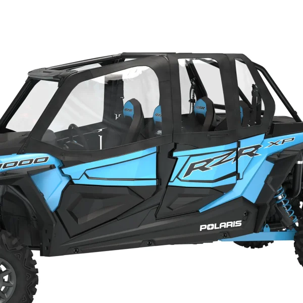 IMG_3970 Zip Window Upper Doors for RZR XP 4 1000 & XP 4 Turbo, Front & Rear, Poly, Set of 2 Item #: 2884332