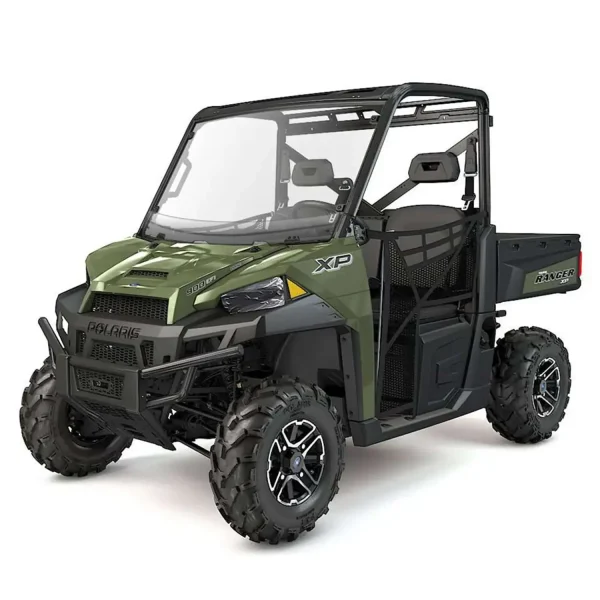2879489_rev Full Front Windshield, Polycarbonate, for RANGER UTV