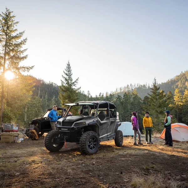 2881108_alt4 Full Tip Out Front Windshield, Glass, for GENERAL SxS