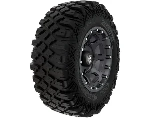 Pro Armor Wheel & Tire Set: Crawler XR-4204 Matte Black