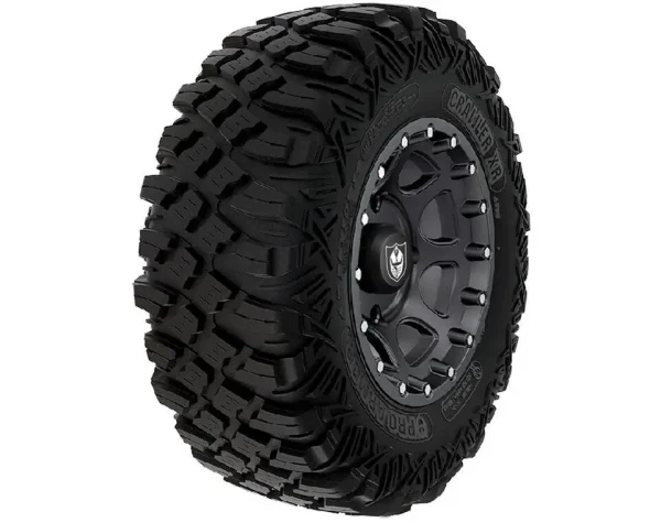 Pro Armor Wheel & Tire Set: Crawler XR-4204 Matte Black