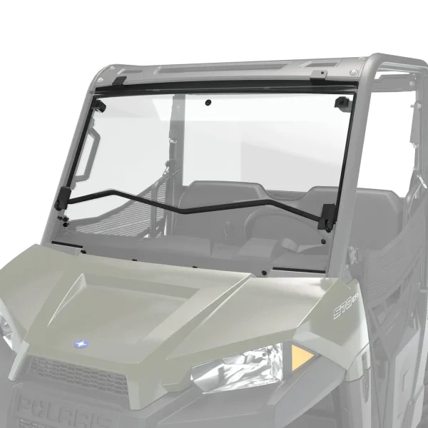 Full Flip Down Front Windshield, Polycarbonate, for RANGER UTV