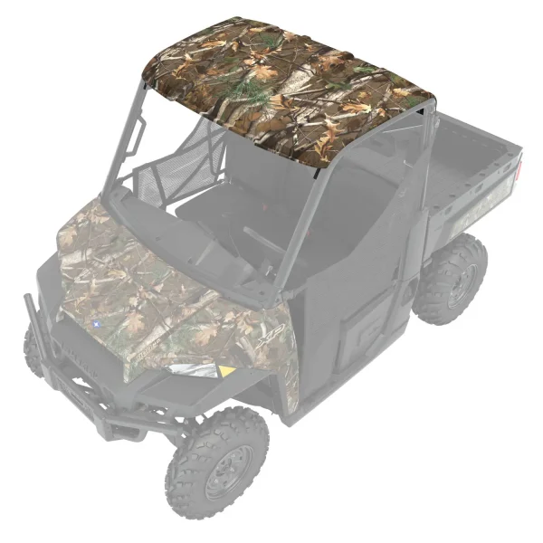 2882913_omg-r Poly 3-Seat Premium Roof with Lock & Ride Technology with Liner, Polaris Pursuit® Camo