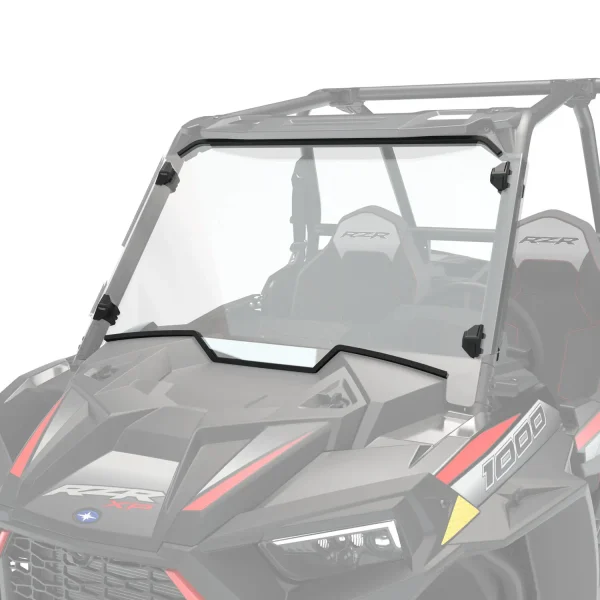 Lock & Ride Full Front Windshield, Hard Coat Polycarbonate, for RZR SxS