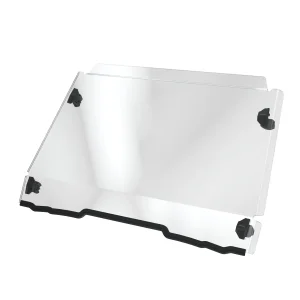 Lock & Ride Full Front Windshield, Polycarbonate, for RZR SxS