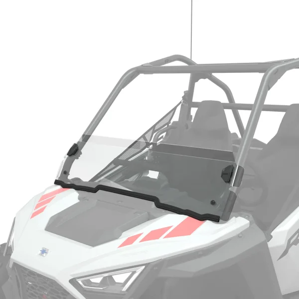 2884571_halfwindshield_gom Lock & Ride Half Front Windshields, Polycarbonate, for RZR SxS