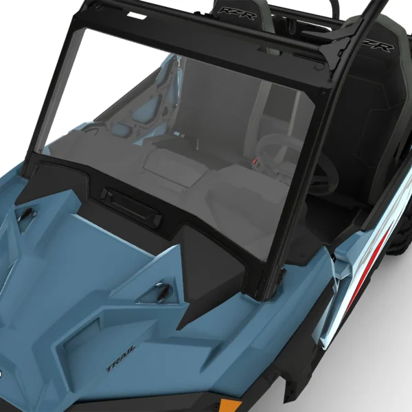 Full Vented Front Windshield, Glass, for RZR SxS