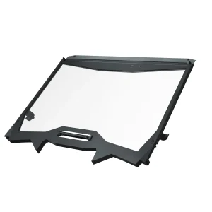 2884823_open Full Vented Front Windshield, Glass, for 4-Seat RZR SxS