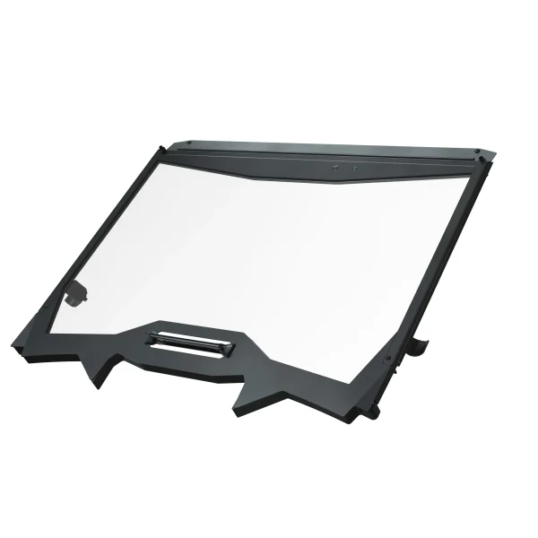 2884823_open Full Vented Front Windshield, Glass, for 4-Seat RZR SxS