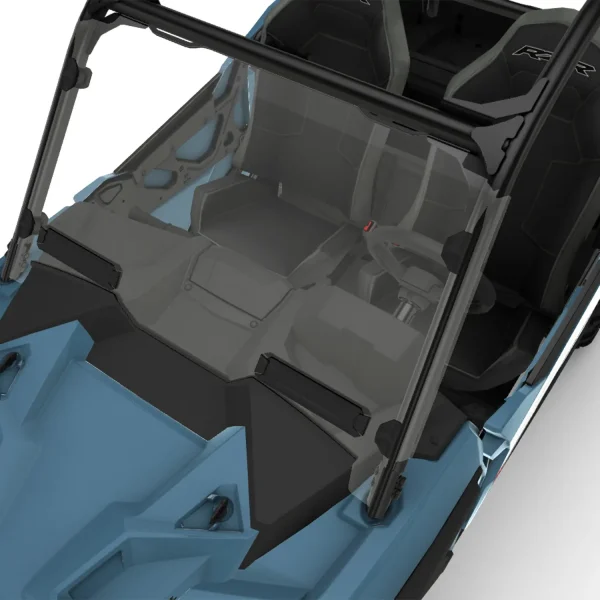 2884911_alt3 Lock & Ride Full Vented Front Windshield, Hard Coat Polycarbonate, for RZR SxS