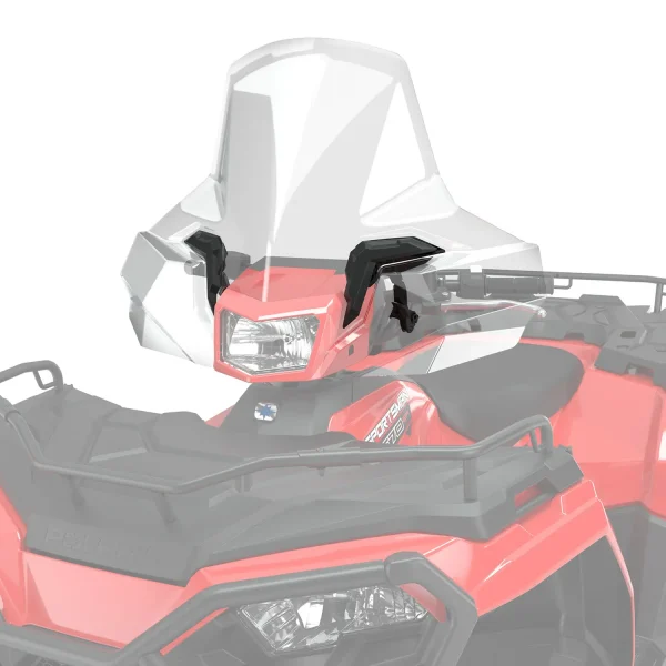 Lock & Ride Tall Windshield, Polycarbonate, for Sportsman ATV