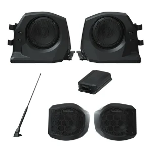 2885163 Stage 2 & 3 Audio Kit - Front + Rear Speakers by Rockford Fosgate® for RIDE COMMAND