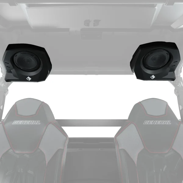 Stage 2 & 3 Audio Kit - Front + Rear Speakers by Rockford Fosgate® for RIDE COMMAND