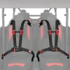 RZR Sub Zero 4 Point Seat Harness Kit - Front and Rear, 4-Seat, Set of 2