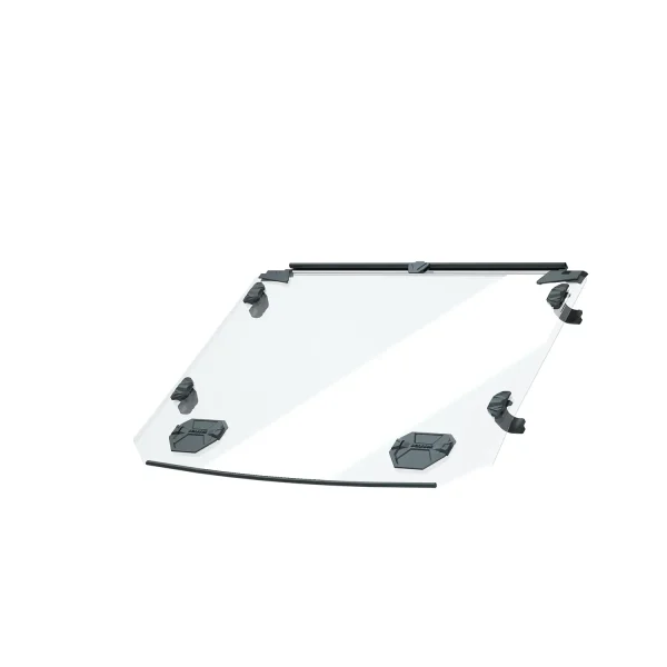 2890376 Lock & Ride Full Vented Front Windshield, Hard Coat Polycarbonate, for 2-Seat RZR SxS