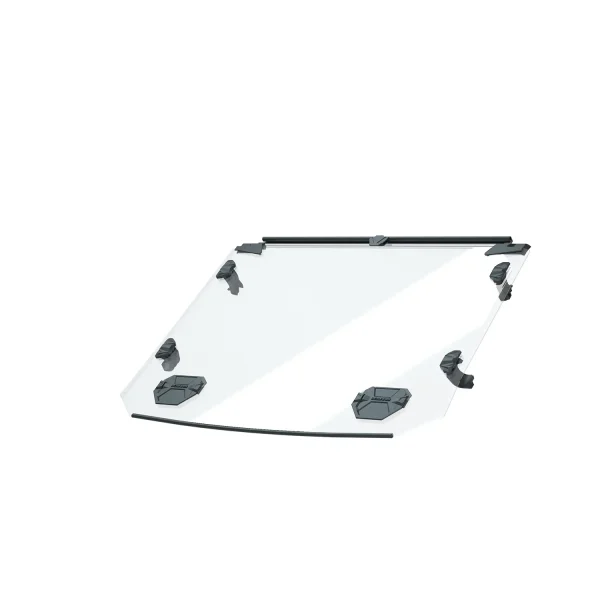 2890377 Lock & Ride Full Vented Front Windshield, Hard Coat Polycarbonate, for 4-Seat RZR SxS