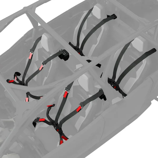 2891262_gom RZR Click6 6 Point Seat Harness Kit – 4-Seat, Set of 4