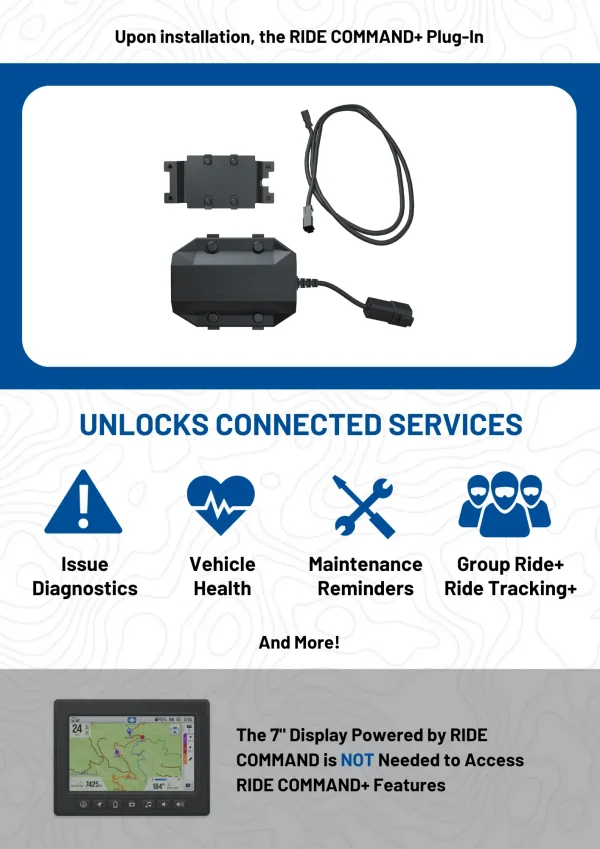 3880082-atv-450 Sportsman RIDE COMMAND+ Plug-In & Install Kit