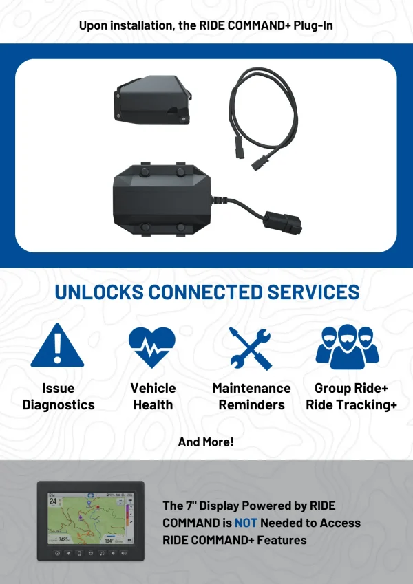 3880083-atv-850_xp1000 Sportsman RIDE COMMAND+ Plug-In & Install Kit
