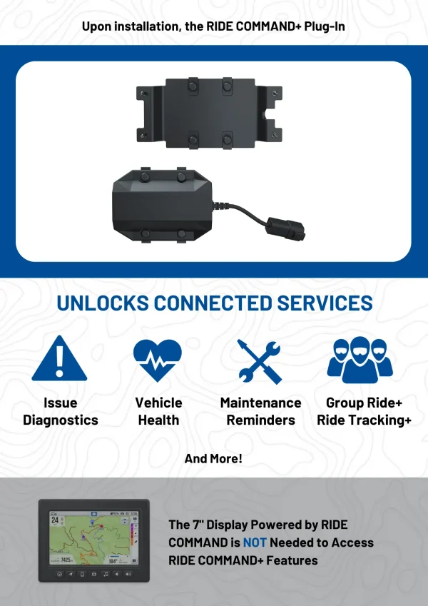 3880084-youth Youth RIDE COMMAND+ Plug-In & Install Kit