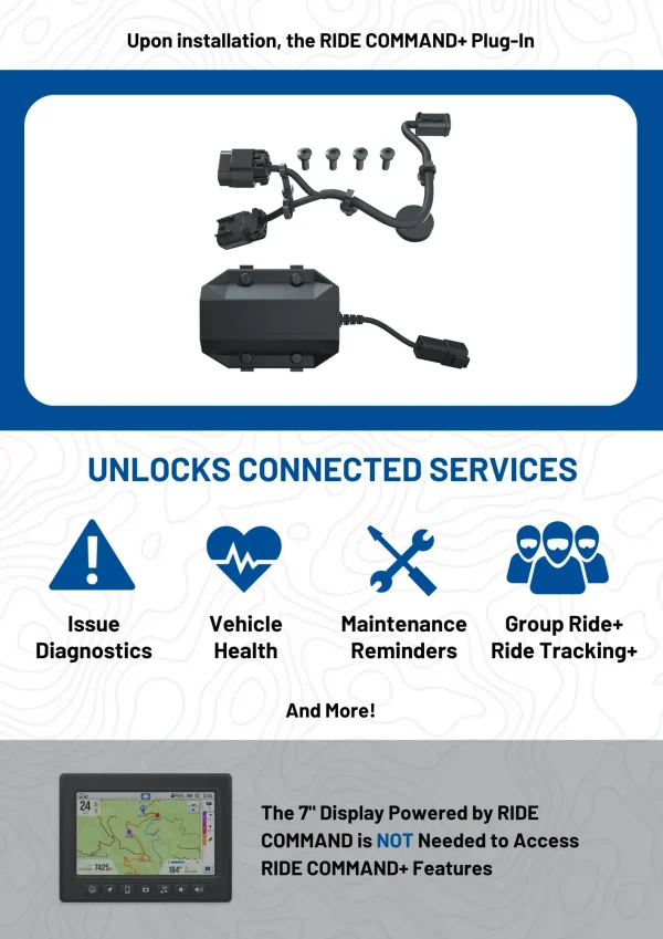 3880085-rgr-1000_xp1000 RANGER RIDE COMMAND+ Plug-In & Install Kit