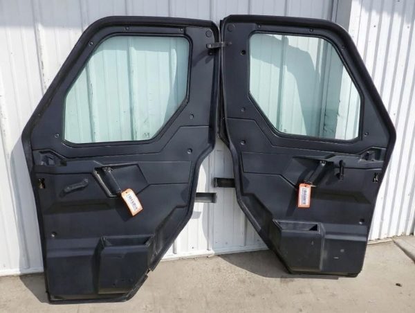 IMG_5243 Used Manual Crank Window Doors for RANGER XP 1000 & CREW, Front, Poly, Set of 2 Item.
